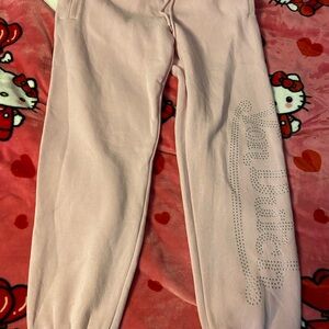 Von Dutch Light Pink Sweatpants